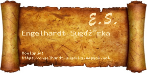 Engelhardt Sugárka névjegykártya